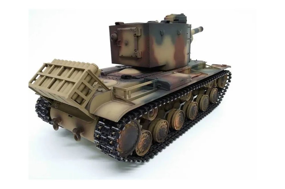 Радиоуправляемый танк Torro KV-2 1/16 зеленый, ИК-пушка (для ИК боя) V3.0 2.4G RTR TR1212438786-3.0