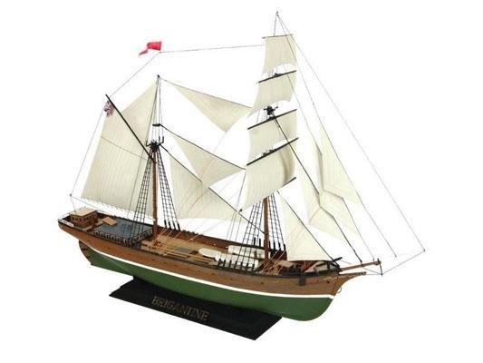 Модель сборная ZVEZDA Brigantina, подарочный набор, 1/100 ZV-9011П