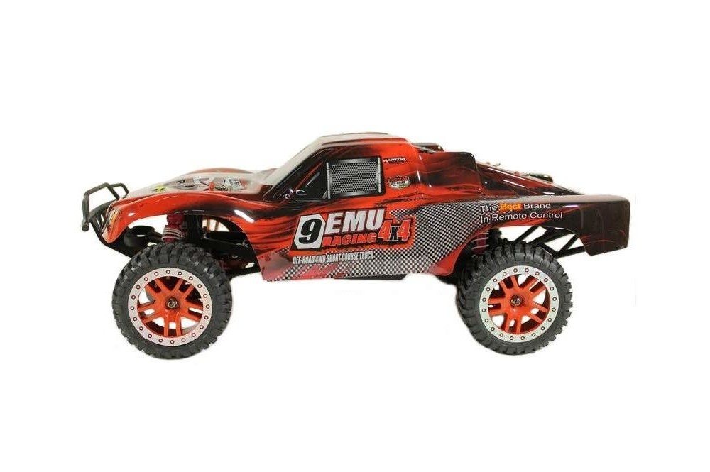 Радиоуправляемый шорт-корс Remo Hobby 9EMU Brushless (красный) 4WD 2.4G 1/8 RTR RH1025-RED