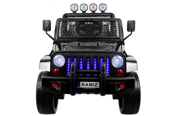 Детский электромобиль Black Jeep 4WD 12V - S2388