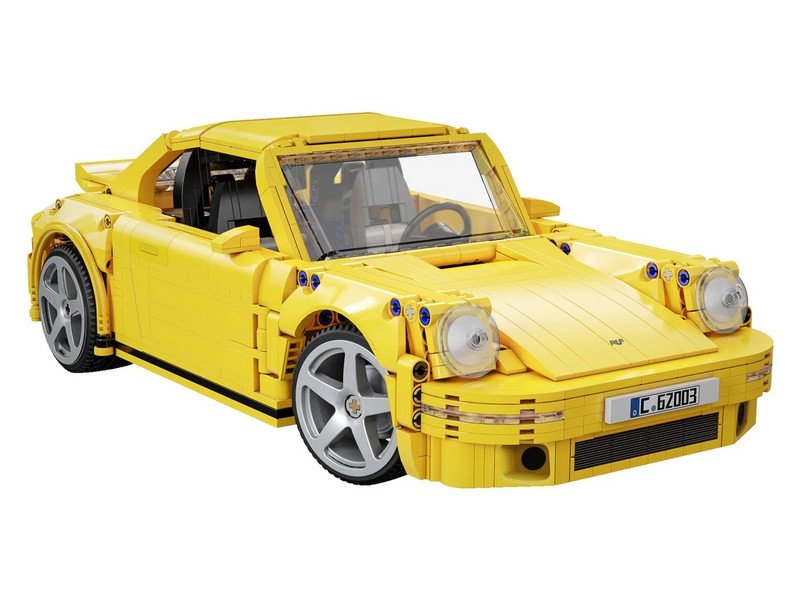 Конструктор CaDA спорткар RUF CTR Yellowbird 1/12 (1515 деталей) - C62003W