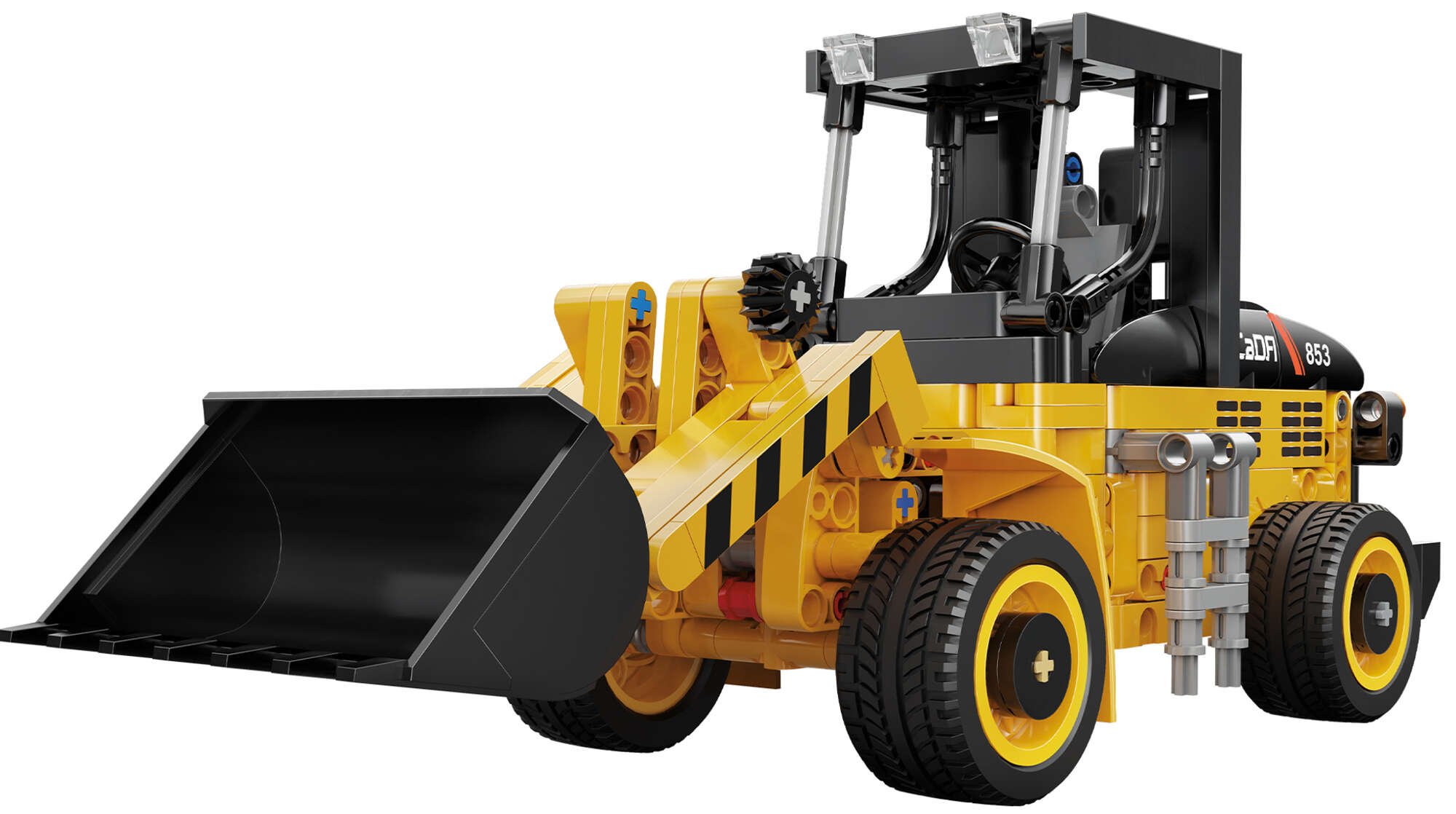 Конструктор CaDA колесный погрузчик (403 детали) C65023W