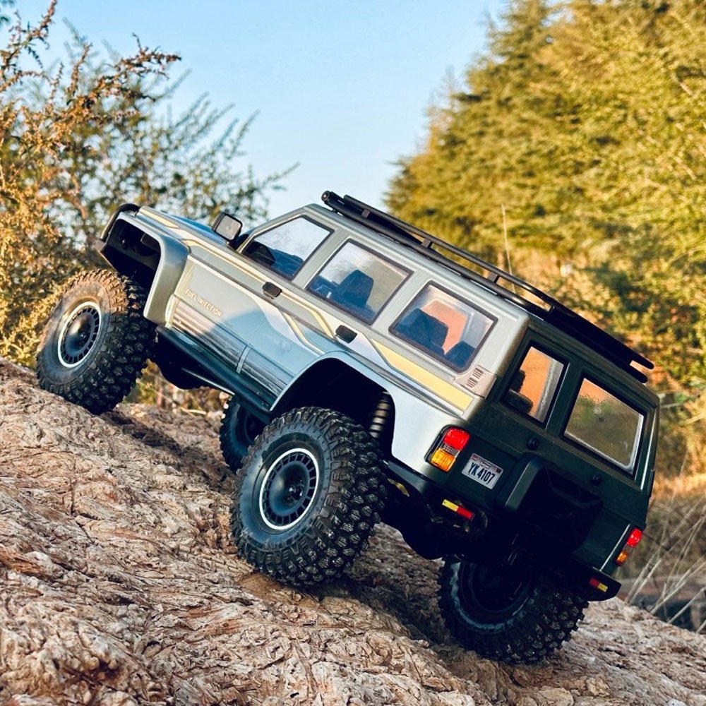Радиоуправляемая модель трофи Yikong 4107 PRO V2 crawler Patrol Y60 (Champagne) 4WD ARTR масштаб 1:10 2.4G - YK-4107PRO-V2-Ch
