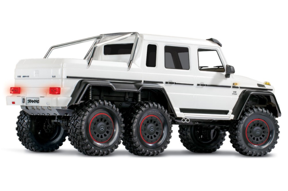 Радиоуправляемая машина краулер TRAXXAS TRX-6 Mercedes-Benz G 63 AMG 6x6 White - TRA88096-4-W