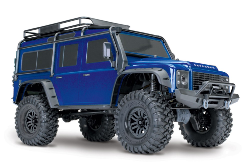 Радиоуправляемая машина краулер TRAXXAS TRX-4 Land Rover 1:10 4WD Scale and Trail Crawler - TRA82056-4-BL