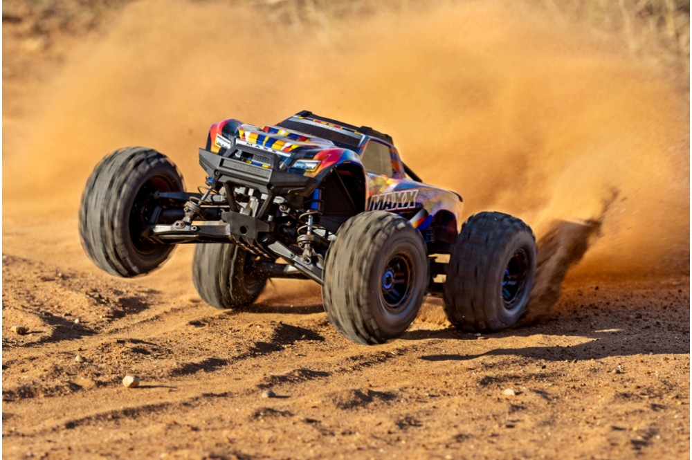 Радиоуправляемая машина монстр TRAXXAS Maxx Wide 4WD RTR масштаб 1:10 2.4G - TRA89086-4-Y