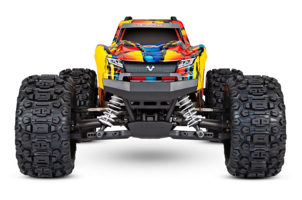 Радиоуправляемая машина монстр Traxxas HOSS 4X4 VXL 3S 4WD RTR масштаб 1:10 2.4G - TRA90076-4-SLFR