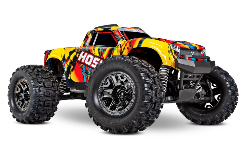 Радиоуправляемая машина монстр Traxxas HOSS 4X4 VXL 3S 4WD RTR масштаб 1:10 2.4G - TRA90076-4-SLFR