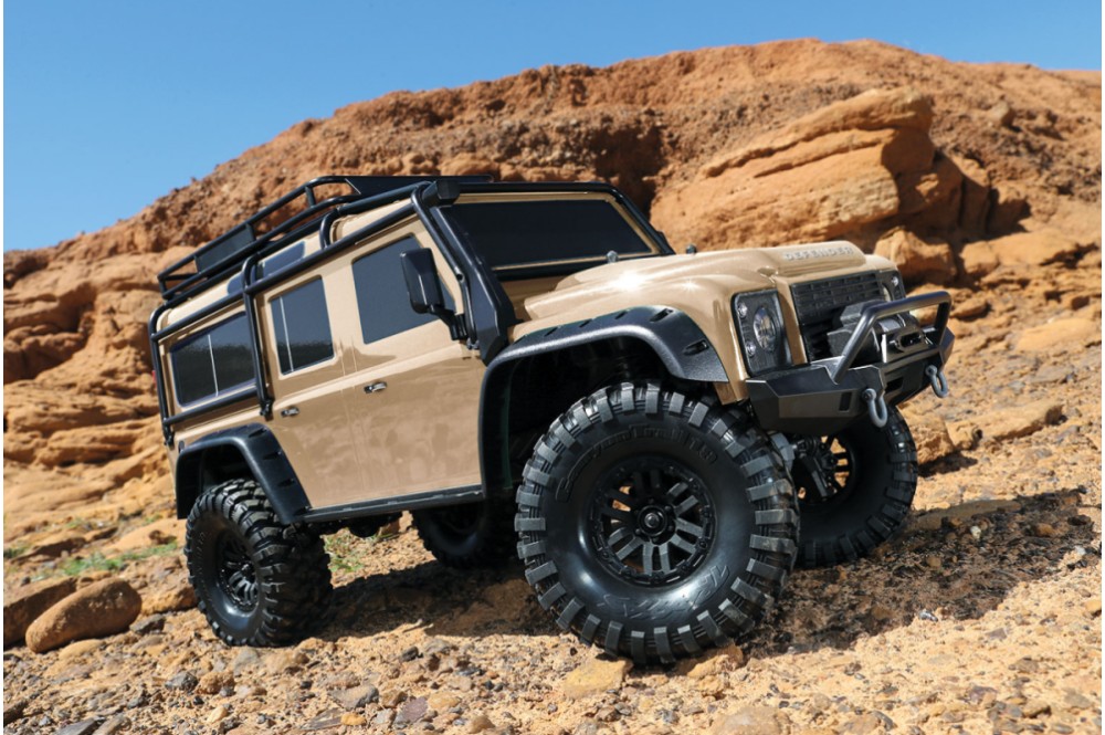 Радиоуправляемая машина краулер TRAXXAS TRX-4 Land Rover 1:10 4WD Scale and Trail Crawler - TRA82056-4-SAND