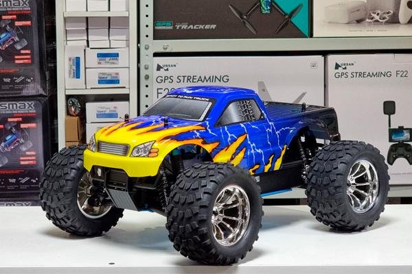 Радиоуправляемая машина монстр с ДВС HSP 4WD Nitro Off Road Monster Truck 1:10 HSP 94188-88026