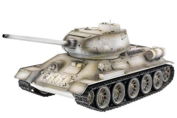 Р/У танк Taigen 1/16 T34-85 (СССР) 2.4G (зимний) - TG3909-1S