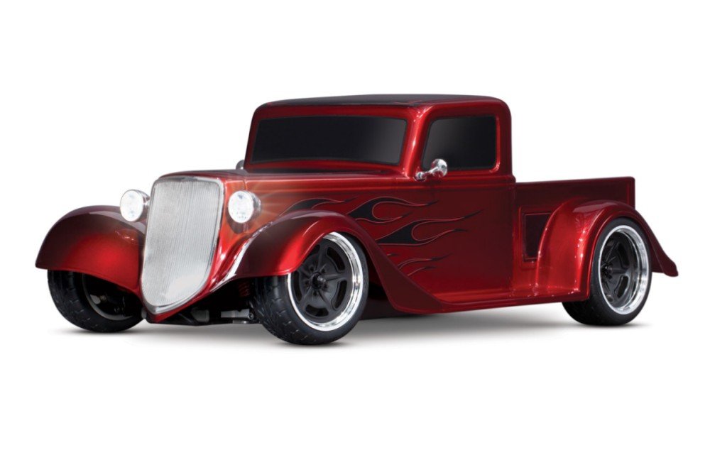 Радиоуправляемая машина TRAXXAS 4-TEC 3.0 HOT ROD TRUCK 4WD RTR масштаб 1:10 2.4G - TRA93034-4-R