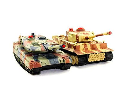 Танковый бой Huan Qi HQ 558 Tiger vs Abrams масштаб 1:24