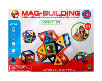 Магнитный конструктор Mag-Building 28 деталей