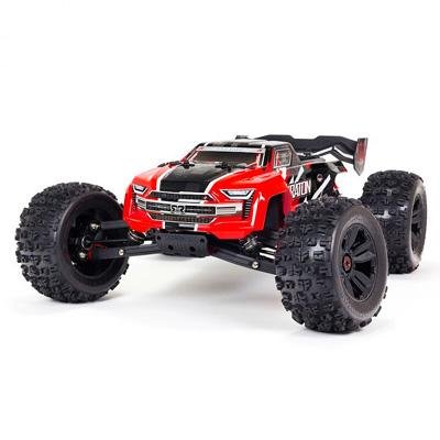 Радиоуправляемая машина монстр ARRMA KRATON 6S V5 4WD BLX RTR (красный) масштаб 1:8 2.4G - ARA8608V5T1