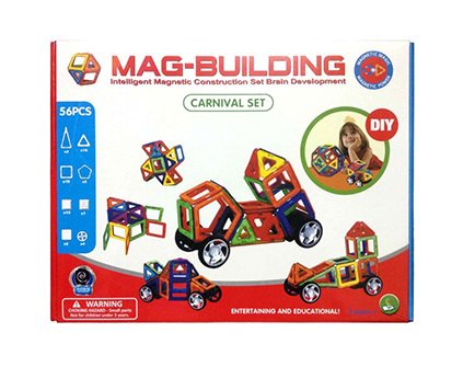 Магнитный конструктор Mag-Building 56 деталей