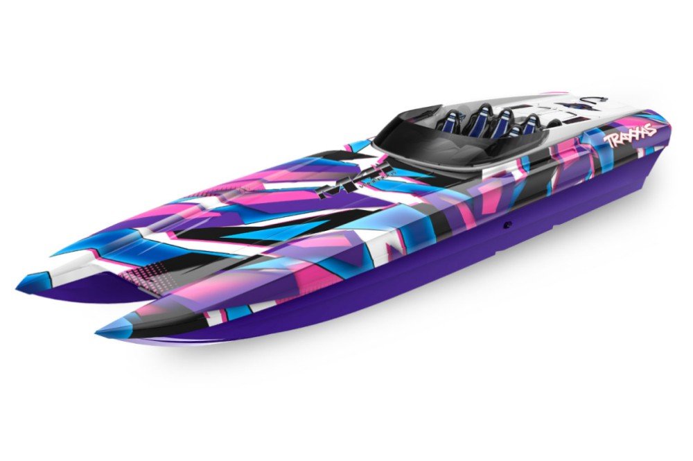 Радиоуправляемый катера TRAXXAS DCB M41 Widebody TSM PURPLE - TRA57046-4-PRPL