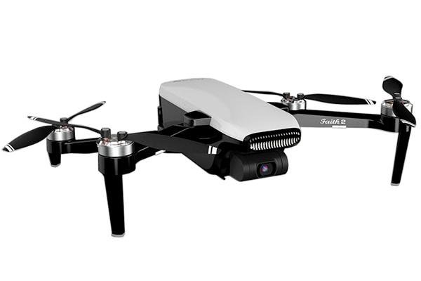 Радиоуправляемый квадрокоптер C-Fly DF808 Faith 2 White 4K HD GPS RTF 2.4G