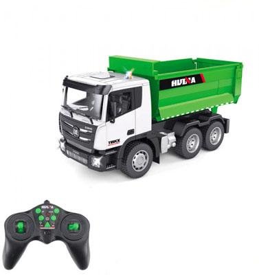 Радиоуправляемый грузовик самосвал HUI NA TOYS масштаб 1:18 2.4G - HN1556