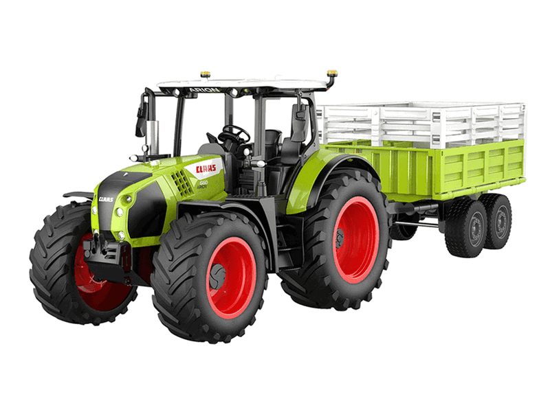 Трактор с прицепом Double Eagle CLAAS ARION 660 1/24 E273-003