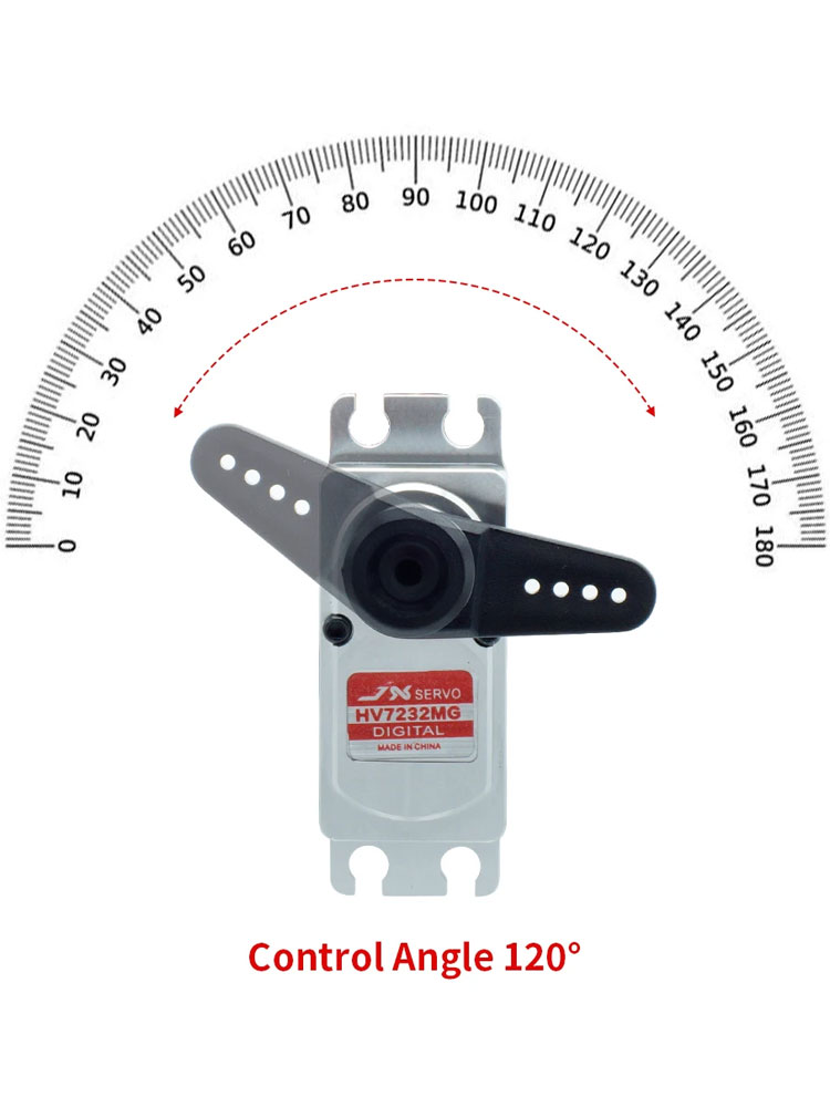 Сервомашинка цифровая JX Servo PDI-HV7232MG (72г/31.5/0.09/8.4V) стандартная PDI-HV7232MG