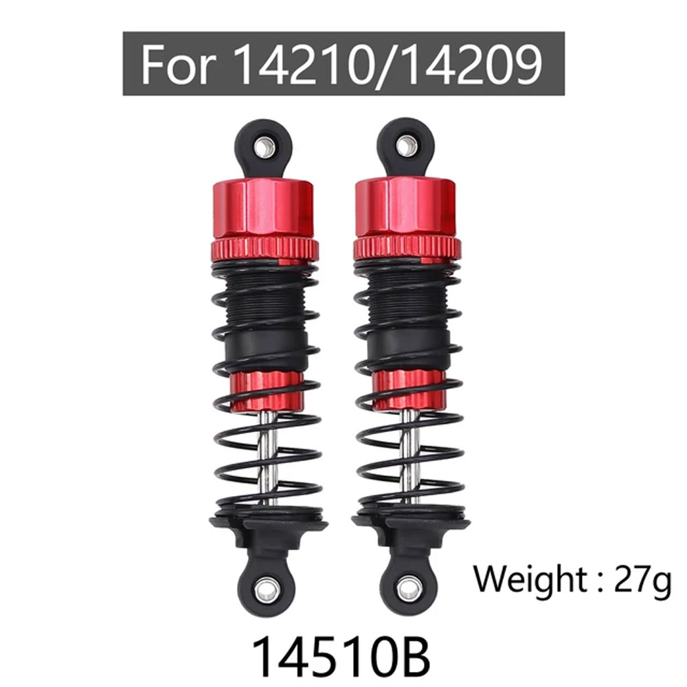 Амортизаторы масляные передние для автомоделей MJX 14209/14210, 2шт - MJX-14510B