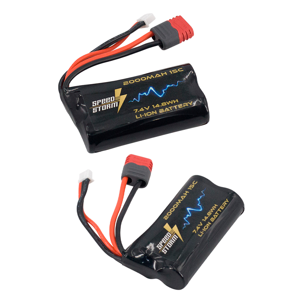 Аккумулятор Speed Storm Li-ion 18650 7.4V 2000 mAh разъем T-plug (Deans) - SS-2S2000-D