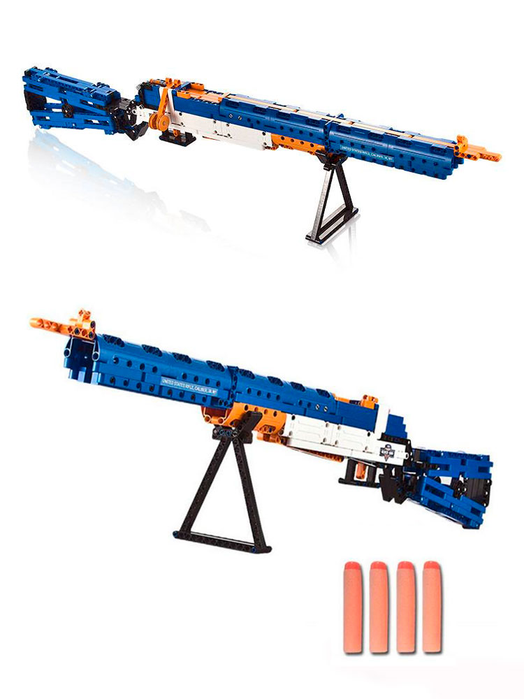 Конструктор CaDA Technic винтовка М1, стреляет пульками (583 детали) C81002W