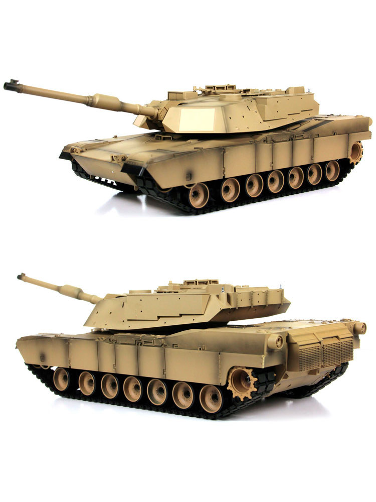 Радиоуправляемый танк Heng Long US M1A2 Abrams 1:16 - 3918-1 V7.0