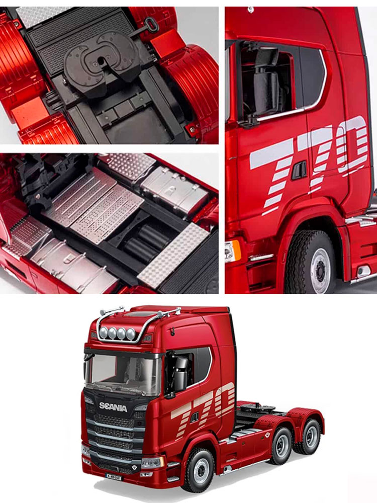 Радиоуправляемый грузовик Huina 1:18 2/4G 19ch - HN1501-RED