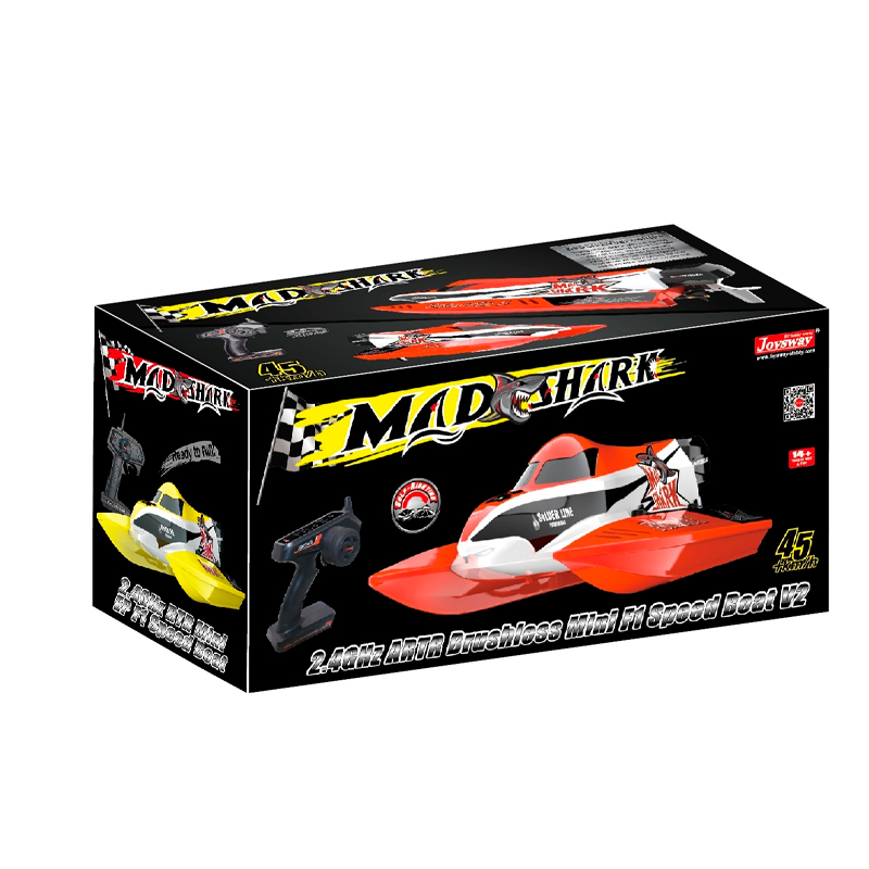 Радиоуправляемый катамаран Joysway Mad Shark V2 Brushless F1 boat RTR 2.4GHz - JS8205V2