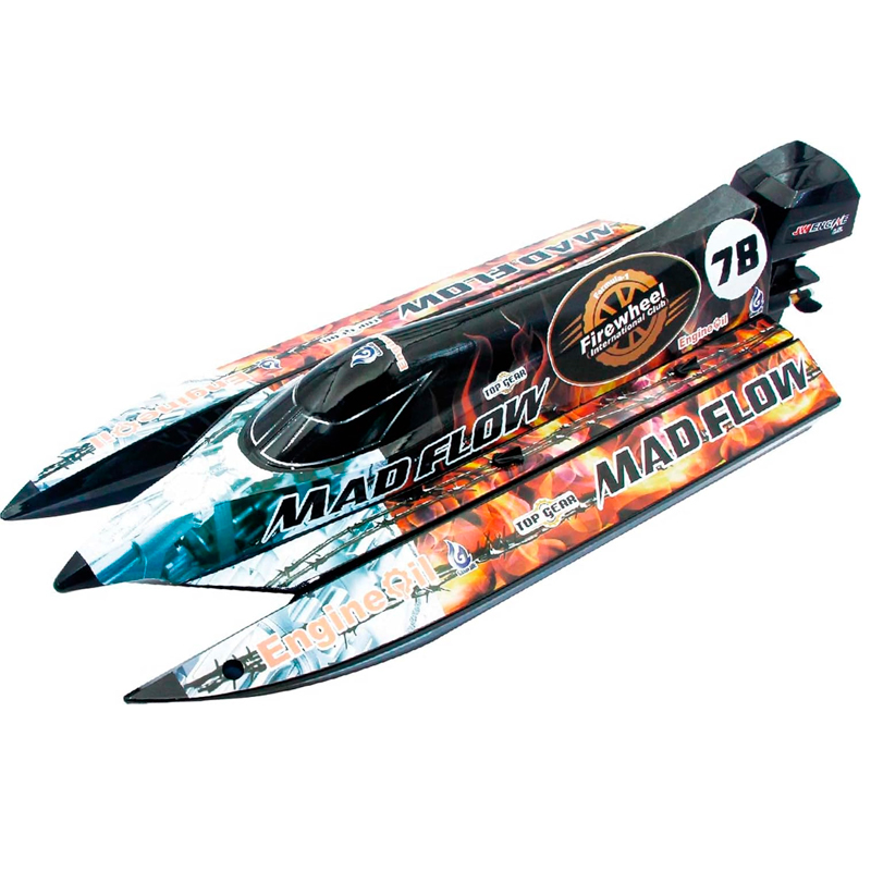 Радиоуправляемый катамаран Joysway Mad Flow V3 Brushless F1 boat - JS8653V3