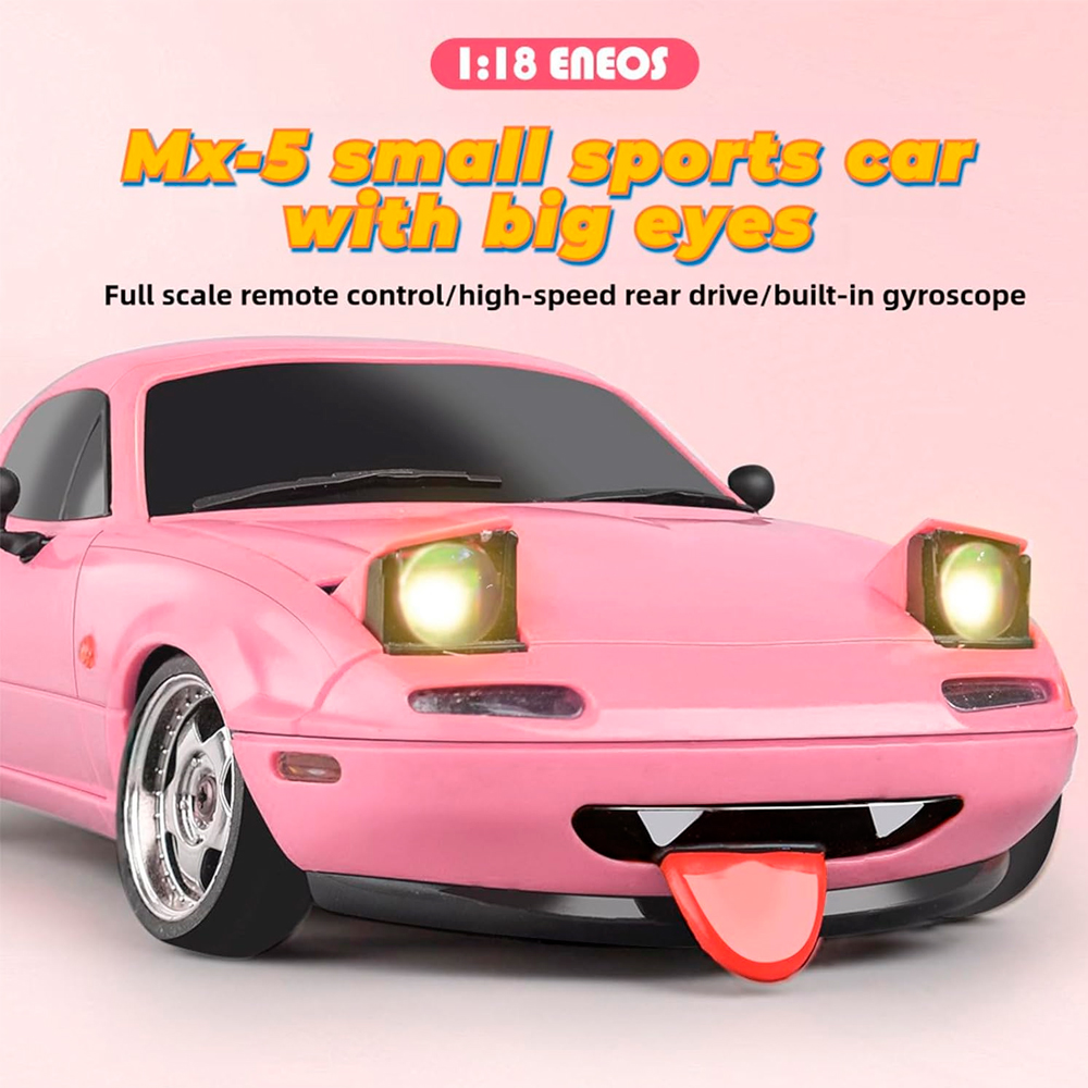 Радиоуправляемая машина для дрифта LD RC масштаб 1:18 2WD 2.4G Mazda MX-5 Gyro - 1804 Pink