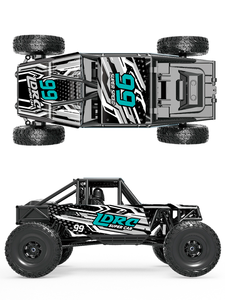Радиоуправляемая машина багги LDRC 18499 RTR 1/18 2.4G 4WD Rock Crawler - LD18499G