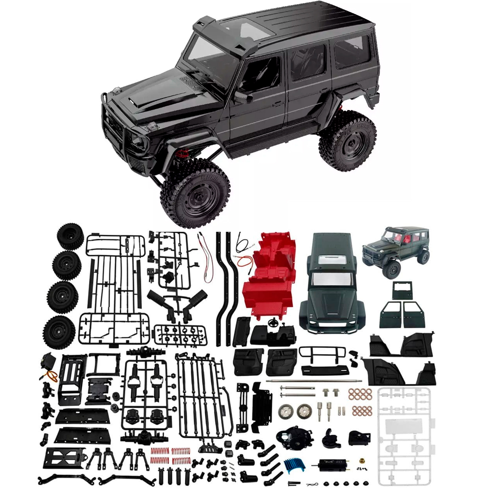 Конструктор для сборки MN MODEL внедорожника G500 (черный) RTR 4WD масштаб 1:12 2.4G - MN-86K|BLACK