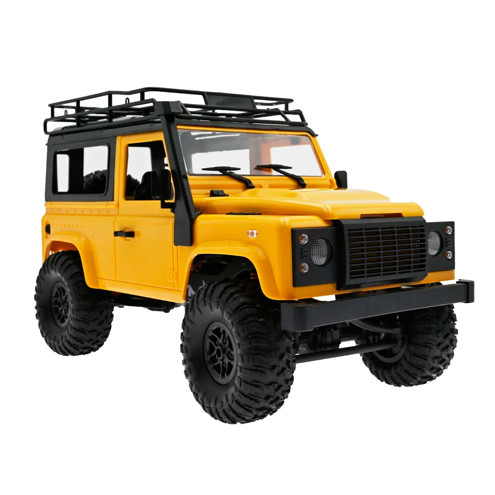 Конструктор для сборки MN MODEL джип Defender (песочный) RTR 4WD масштаб  1:12 2.4G - MN-90K|YELLOW