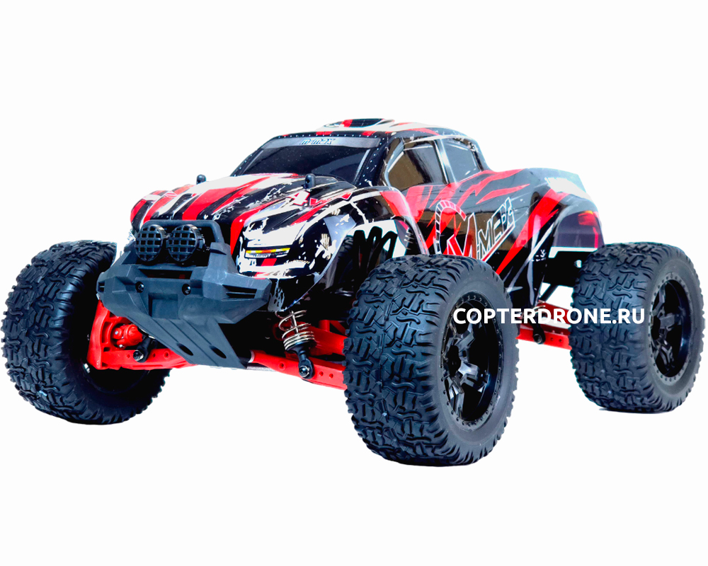 Радиоуправляемая машина монстр Remo Hobby MMAX Brushless UPGRADE 4WD 2.4G  1:10 RTR RH1035UPG-RED - купить в Санкт-Петербурге в интернет магазине