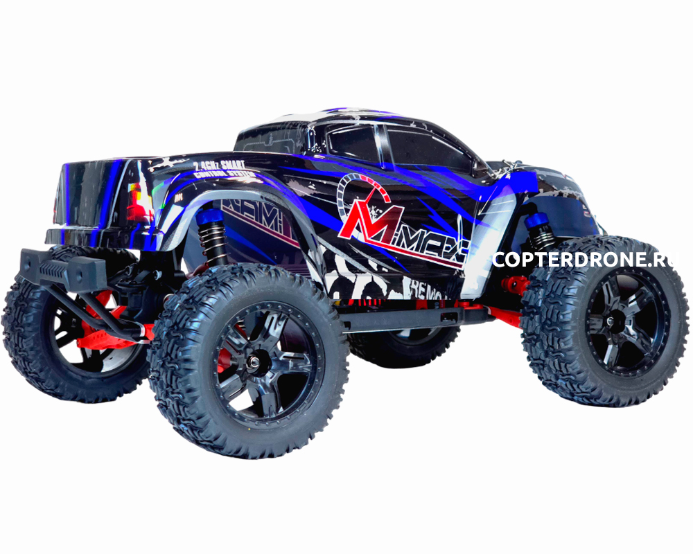 Радиоуправляемый монстр Remo Hobby MMAX PRO UPGRADE 4WD 2.4G 1:10 RTR  RH1031PRO-UPG-BLUE