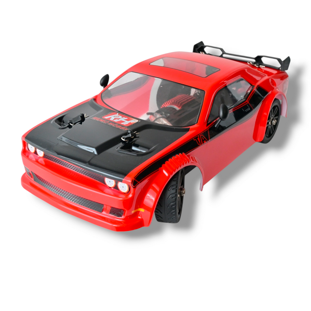 Радиоуправляемая машина для дрифта Remo Hobby RACING & DRIFT (красно-черная) 4WD 2.4G 1/14 RTR - RH1411-DRB