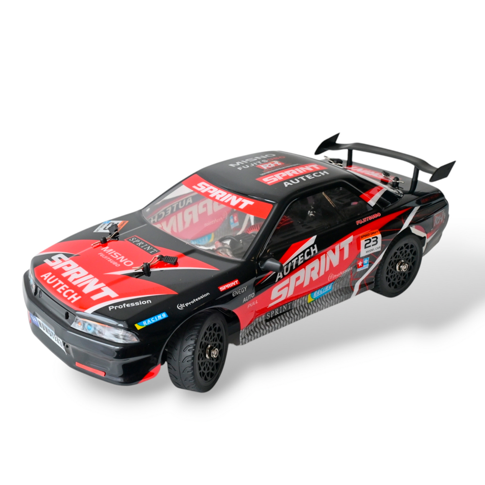 Радиоуправляемая машина для дрифта Remo Hobby RACING & DRIFT (черно-красная) 4WD 2.4G 1/14 RTR - RH1411-NBR