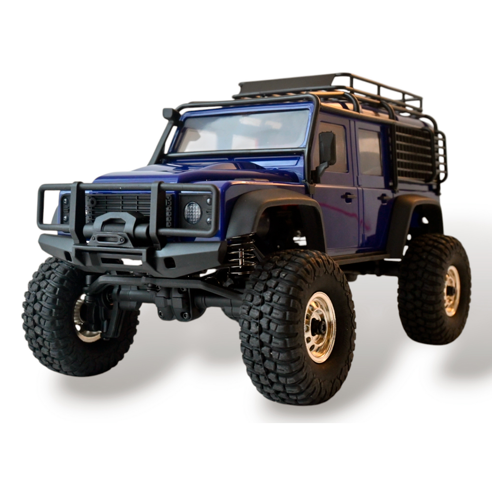Радиоуправляемый краулер Remo Hobby OFF-ROAD (синий) 4WD 2.4G 1/18 RTR - RH1893-SL-B