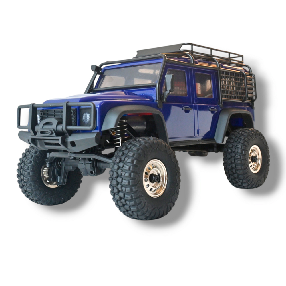 Радиоуправляемый краулер Remo Hobby OFF-ROAD (синий) 4WD 2.4G 1/18 RTR - RH1893-SL-B