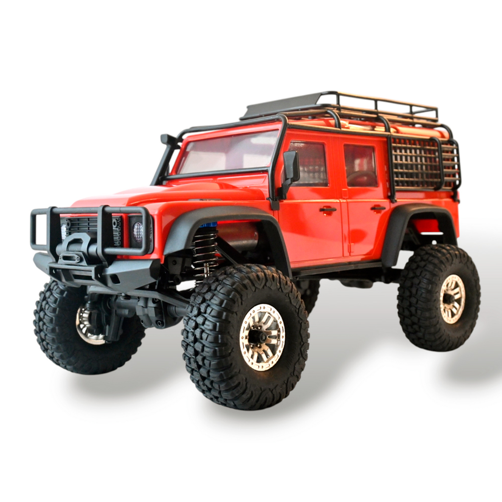 Радиоуправляемый краулер Remo Hobby OFF-ROAD (красный) 4WD 2.4G 1/18 RTR - RH1893-SL-R