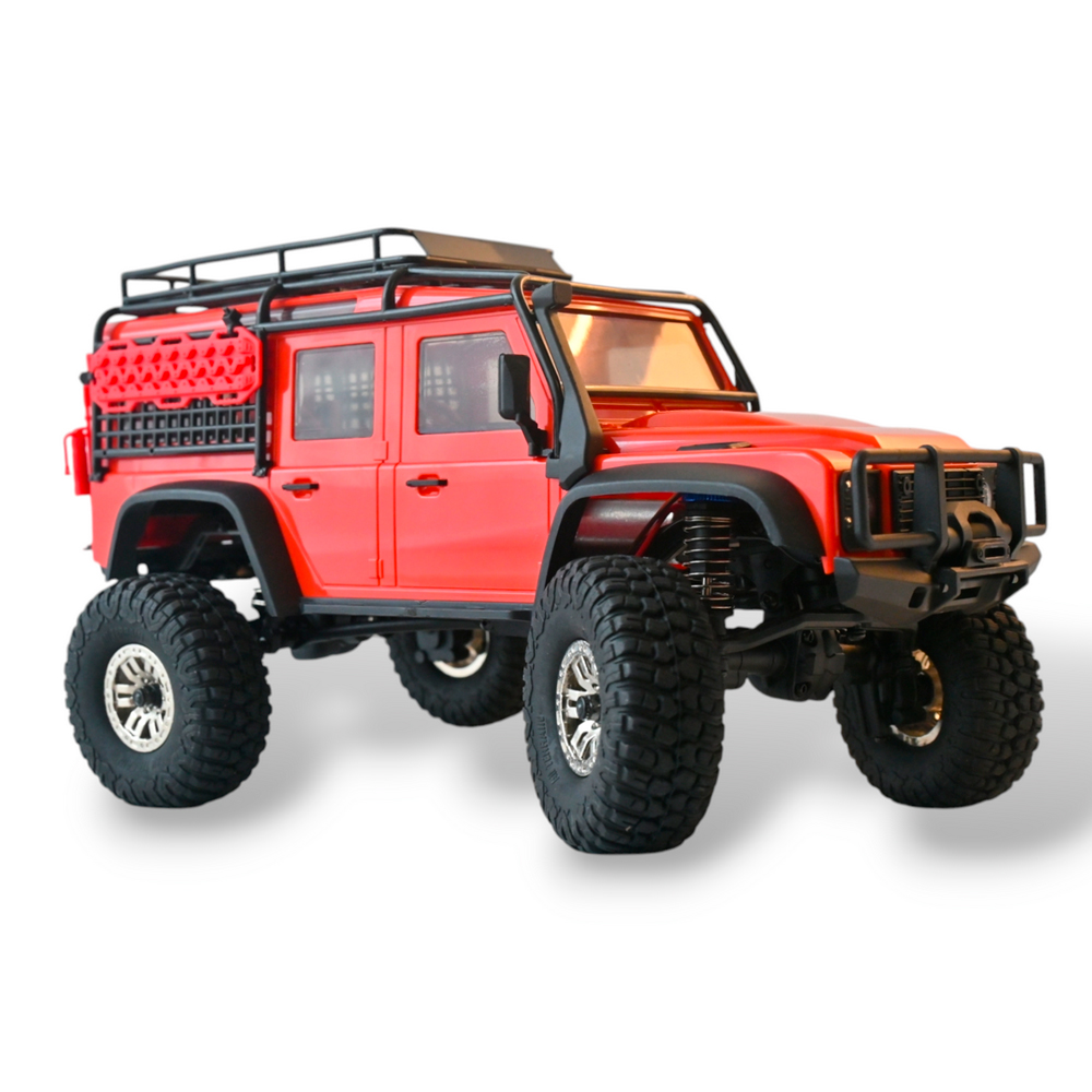 Радиоуправляемый краулер Remo Hobby OFF-ROAD (красный) 4WD 2.4G 1/18 RTR - RH1893-SL-R