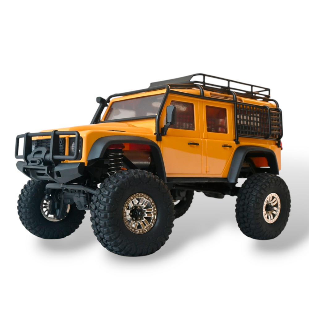 Радиоуправляемый краулер Remo Hobby OFF-ROAD (желтый) 4WD 2.4G 1/18 RTR - RH1893-SL-Y