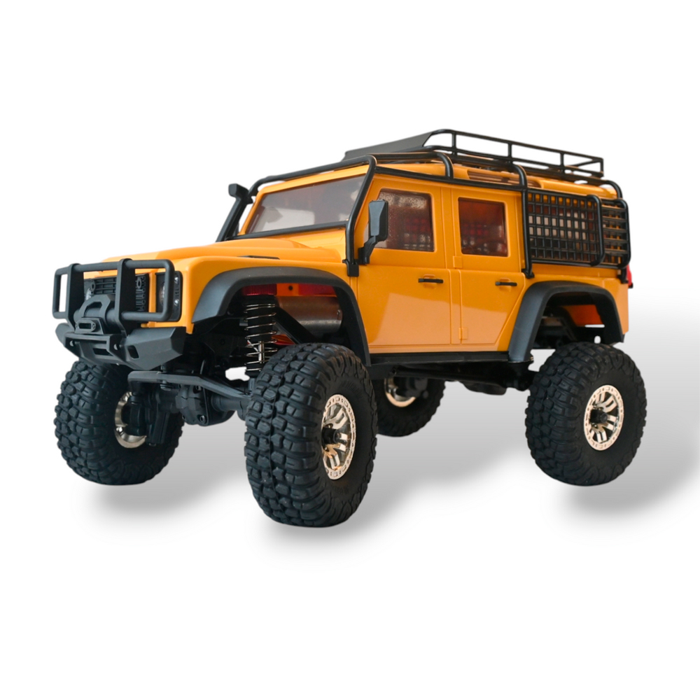 Радиоуправляемый краулер Remo Hobby OFF-ROAD (желтый) 4WD 2.4G 1/18 RTR - RH1893-SL-Y