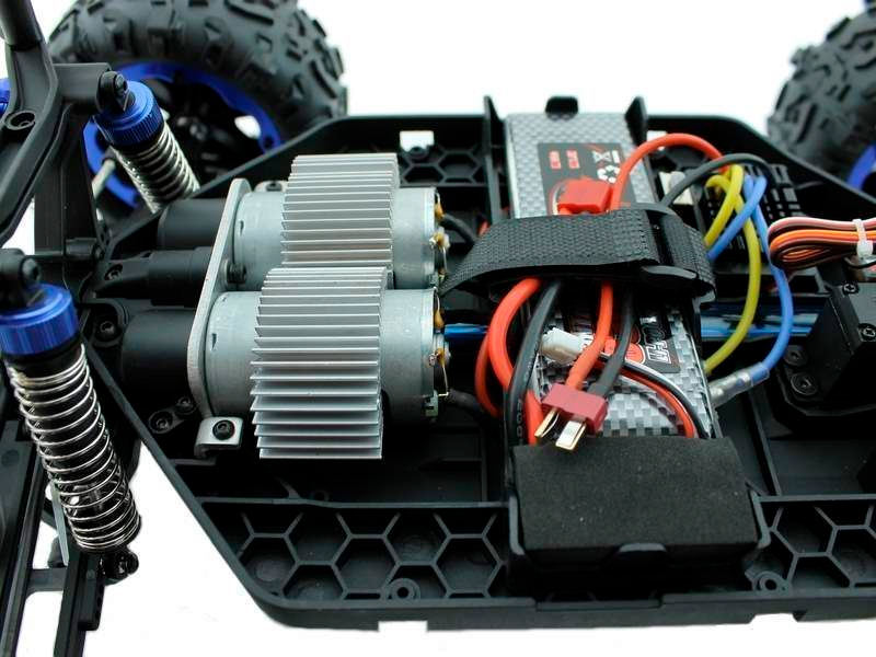 Радиоуправляемая машина монстр Remo Hobby Dinosaurs Master TWINS MOTOR 4WD RTR масштаб 1:8 2.4G - RH8032-RED