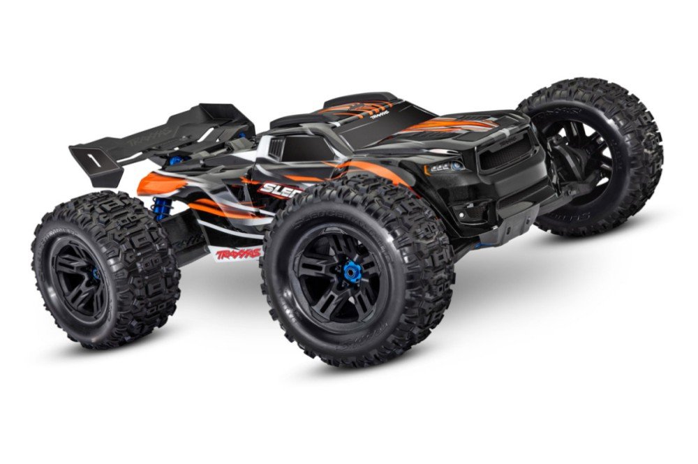Радиоуправляемая машина трагги Traxxas Sledge - Orange 4WD RTR масштаб 1:8 2.4G - TRA95076-4-OR