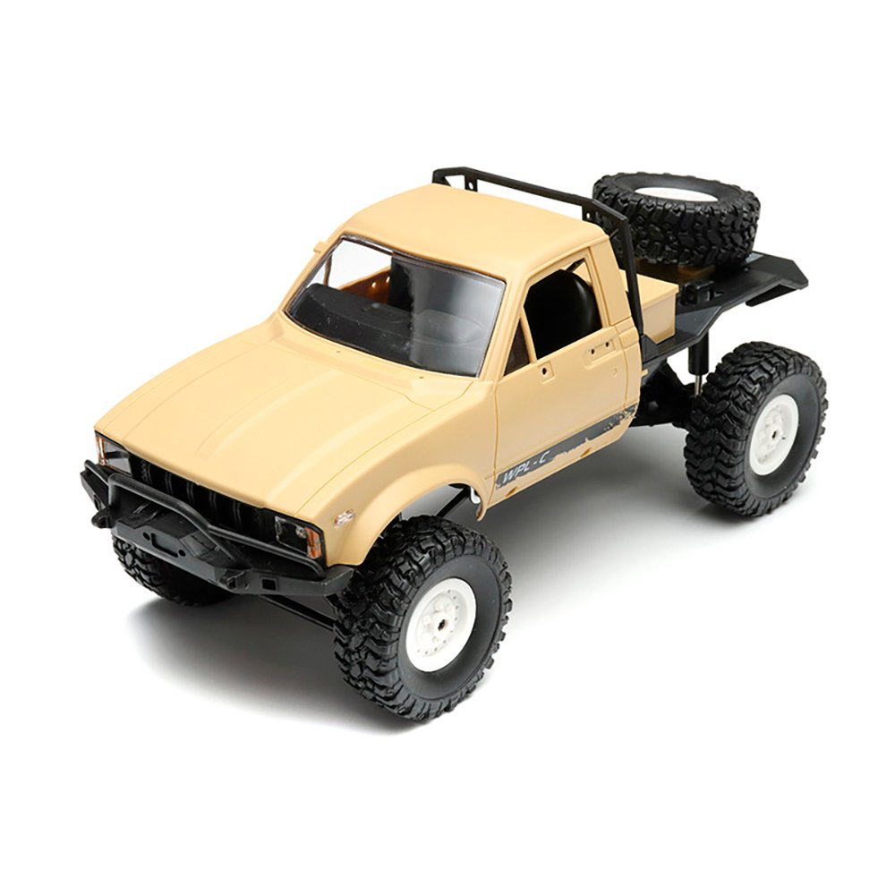 Радиоуправляемая машина WPL трофи краулер 1:16 4WD WPLC-14-Yellow