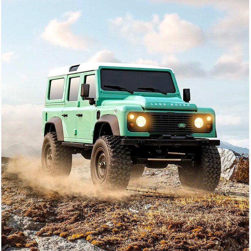 Радиоуправляемая машина внедорожник MN Model Defender 4WD масштаб 1:18 2.4G - MN-111|GREEN